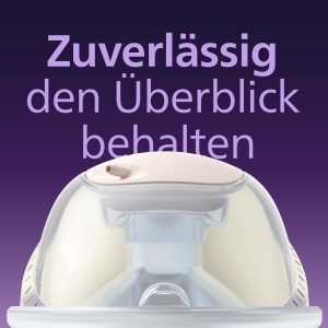 Cupe de picurare duble hands-free Philips Avent, cupe de picurare ultra-usoare si transparente pentru pompa de san electrica, 4 scuturi (2 x 21 mm, 2 x 24 mm), 2 insertii de 19 mm, SCF439/01 - Img 3