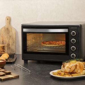 Cuptor cu convectie Cecotec BakeToast 6090, 60L, 2200W, Negru - Img 3