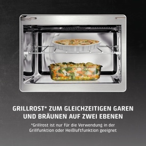 Cuptor cu microunde CASO MG 20 Ecostyle Ceramic, 20L, 700W, cu Grill - Img 7