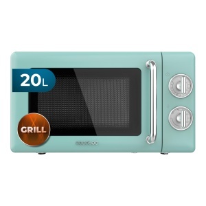 Cuptor cu microunde Cecotec ProClean 3110, 20L, 700W, Retro Verde
