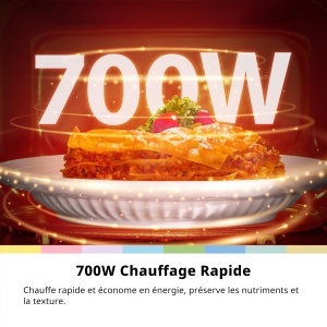 Cuptor cu microunde COMFEE CMO-MG202NC(BK), 20 litri, 700 W, negru - Img 2