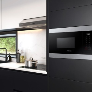 Cuptor cu microunde incorporabil Samsung MG22M8274AT, 22 l, 850 W, inox - Img 9