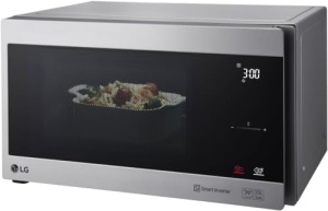 Cuptor cu microunde LG MS2595CIS cu tehnologie Smart Inverter, capacitate 25 litri, 1000 W, programe automate, niveluri de putere reglabile si functie EasyClean, argintiu - Img 9