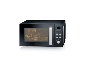 Cuptor cu microunde Severin MW 7752 3-in-1 Negru Grill si Pizza-Teller