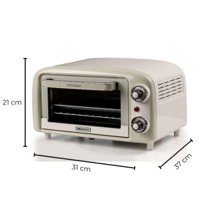 Cuptor electric Ariete Vintage 3919 10L Timer 60 min 800W Beige - Img 3