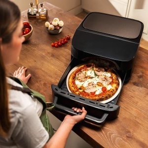 Cuptor electric Cecotec Pizza Fry 7000, 7 l, 2200 W, touchscreen - Img 3