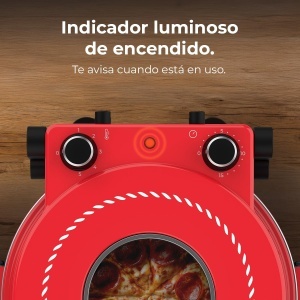 Cuptor electric pentru pizza Cecotec Fun PizzaCo Mamma Mia Window 1200W temperatura 400degC placi ceramice - Img 4