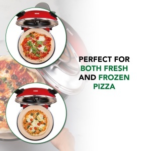 Cuptor electric pentru pizza DOMO DO9284PZ, 1200 W, cu piatra ceramica 32 cm - Img 5