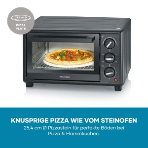 Cuptor electric Severin TO 2079, 20L, 1600W, negru - Img 6
