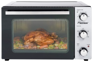 Cuptor Mini Bestron AOV31PS, 31L, 1500W, Inox - Img 10