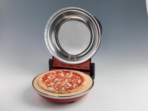 Cuptor pentru pizza Ariete 909, 1200W, 400C, cu placa rezistenta la foc, rosu - Img 12