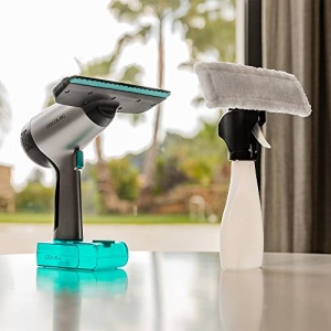 Curatator de geamuri Cecotec, aspirator de geamuri Conga Rockstar 3700 sticla. 3 in 1: pulverizare, curatare si aspirare, durata de functionare de 30 de minute, duza de 220 mm, rezervor de colectare a apei, 75 m2. - Img 2