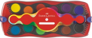 Cutie de culori Faber-Castell Connector 12 culori cu alb - Img 14