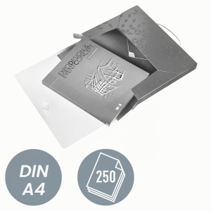 Cutie de depozitare Leitz 46290023 WOW, A4, PP, 300 file, roz metallic - Img 3