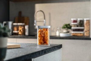 Cutie de depozitare ZWILLING Fresh Save Cube 2S 08L Transparenta Vakuumierabila - Img 5