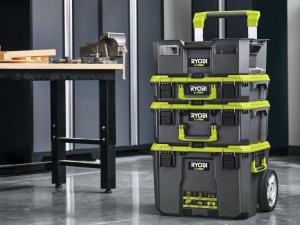 Cutie de unelte RYOBI LINK RSL201 cu Trolley, 90 kg capacitate, impermeabila IP65 - Img 4