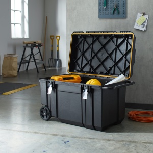 Cutie de unelte STANLEY FMST1-75531, capacitate 246L, cu roti, rezistenta la apa - Img 2
