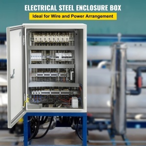 Cutie electrica VEVOR SPT, 40 x 30 x 20 cm, IP66, din otel carbon - Img 2