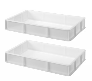 Cutie pentru aluat pizza HENDI GN11 HDPE -40degC pana la 90degC BPA-free 530x325x90mm - Img 2