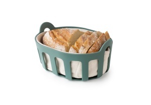 Cutie pentru paine IBILI cu husa din bumbac, 24 x 19 x 11 cm, culoare natur - Img 2