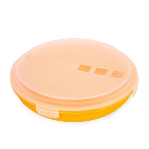 Cutie Tortilla Ibili 749100, Plastic, Portocalie, 26 cm