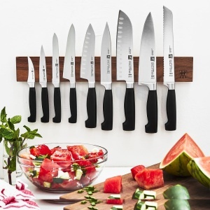 Cutit bucatarie ZWILLING Vier Sterne 20 cm otel inoxidabil maner ergonomic negru - Img 8