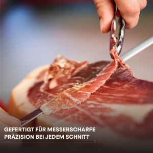 Cutit de bucatarie MasterChef, 20cm, din otel inoxidabil, super ascutit - Img 2