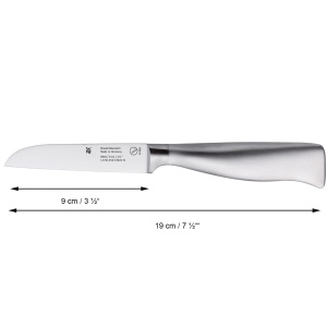 Cutit de curatat WMF Grand Gourmet 19 cm, Fabricat in Germania, Cutit forjat, taietura de performanta, lama speciala din otel, lama 9 cm - Img 3