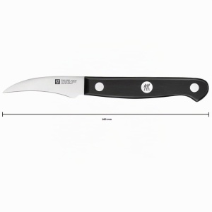 Cutit de curatat ZWILLING Gourmet, 6 cm, otel inoxidabil, maner ergonomic, negru - Img 6