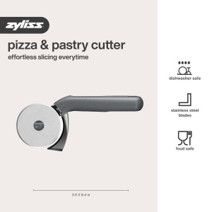 Cutit pentru Pizza Zyliss, din Otel Inoxidabil, cu Maner Ergonomic - Img 7