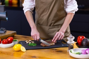 Cutit pentru Steak Zyliss 11 cm, lama din otel german, maner din grau - Img 5