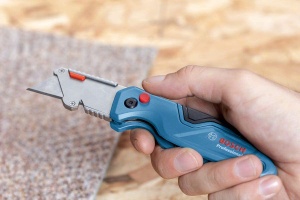 Cutit pliabil Bosch Professional Universal cu maner metalic si 3 lame incluse - Img 6