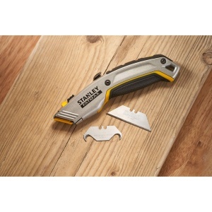 Cutit profesional STANLEY Fatmax 2-in-1, cu lame interschimbabile, model 0-10-789 - Img 7