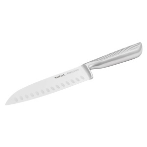 Cutit Santoku Tefal Precision 16.5 cm, Otel German, Design Ergonomic