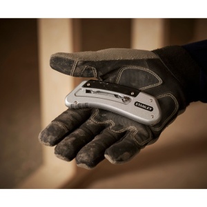 Cutit Stanley Quickslide 0-10-810, 145 mm, metal, compact, cu clip pentru curea - Img 9