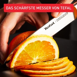 Cutit universal Tefal Precision K2890524 12 cm otel inoxidabil maner ergonomic - Img 3