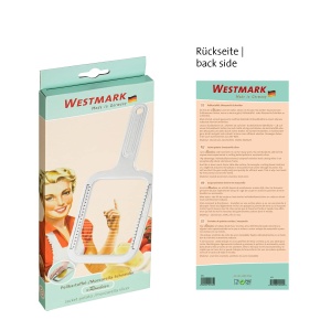 Cutter pentru cartofi fierti si mozzarella Westmark Rondex, gri, din aluminiu si otel inoxidabil - Img 3