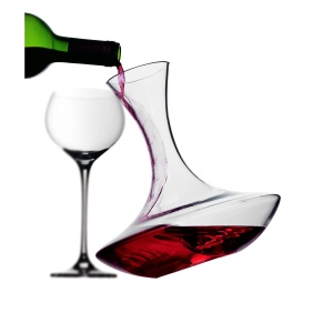 Decantor vin WMF 1,5l, sticla, design elegant, cu hohlboden - Img 4
