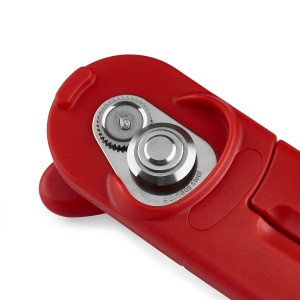 Deschizator manual de conserve Zyliss MagiCan, ergonomic, rosu - Img 7