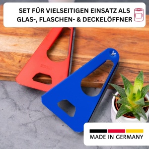 Deschizator universal Westmark Sieger-Twist, 17 cm, otel si cauciuc, culori diverse - Img 2