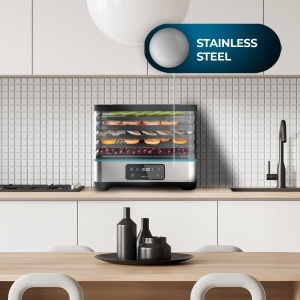 Deshidrator alimente Cecotec VitaDry Pro 300W 5 tavi ajustabile Timer digital - Img 10
