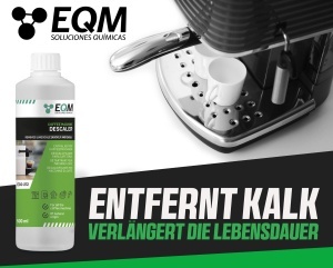 Detartrant EQM ECO-212 - 500 ML - 100 Natural, Ideal pentru Cafele - Img 3