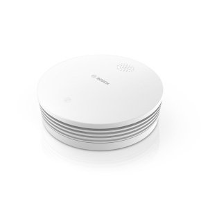 Detector de fum inteligent Bosch Smart Home Rauchmelder II, baterie schimbabila, notificari prin aplicatie