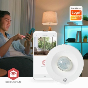 Detector de miscare NEDIS Smartlife Zigbee, 120 unghi, 5 m raza, alb - Img 4