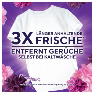 Detergent capsule Lenor Amethyst Blutentraum, 120 spalari, ultra-curatare - Img 4