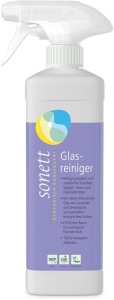 Detergent pentru geamuri Sonett, 500 ml, cu uleiuri esentiale de lavanda si lemongrass