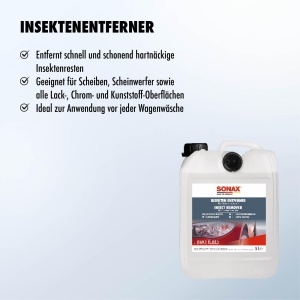 Detergent pentru insecte SONAX InsektenEntferner 5 Litri - Img 3