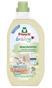 Detergent pentru rufe Frosch Baby 1,5 L, formula hipoalergena, pentru rufe bebelusi