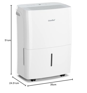 Dezumidificator Comfee 20L24hDimensiunea camerei aprox 100m340m2Compatibil cu APPModu inteligentCronometru 24HRezervor de apa 3LAnti-umiditateMucegaiM - Img 9