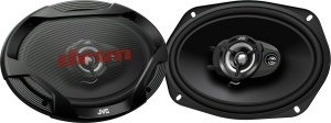 Difuzoare auto JVC CS-DR6932, 6x9 inch, 500W putere, 3-way